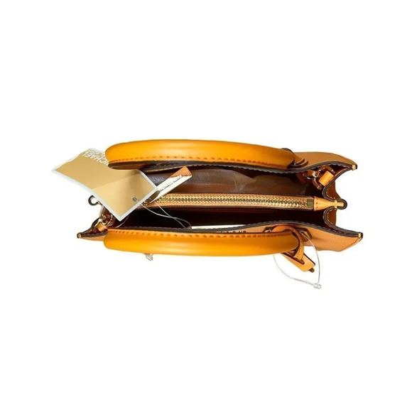 MICHAEL KORS MERCER Medium Messenger Crossbody Bag Honeycomb Leather NWT… - Picture 5 of 16